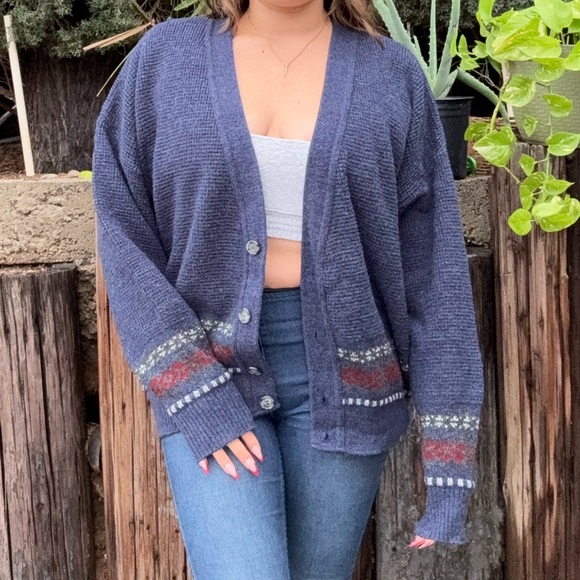 John Ashford Wool Cardigan - Picture 5 of 10